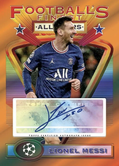 Topps Finest Flashback 2021/22 UEFA Club Competitions Hobby Box