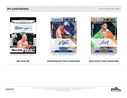 Panini Contenders PFL 2025 Hobby Box