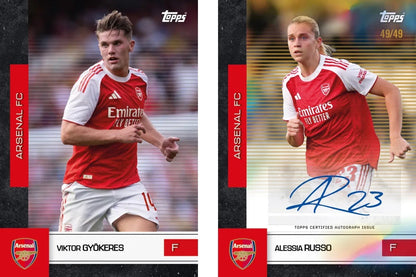 Topps Arsenal 2025-26 Team Set