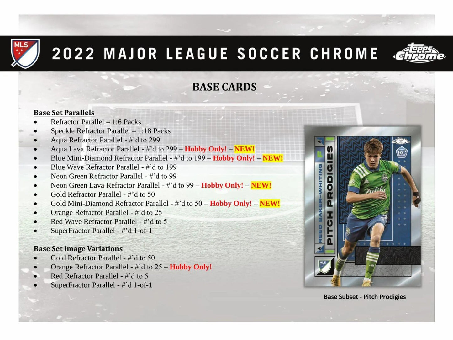 Topps MLS Chrome 2022 Hobby Box