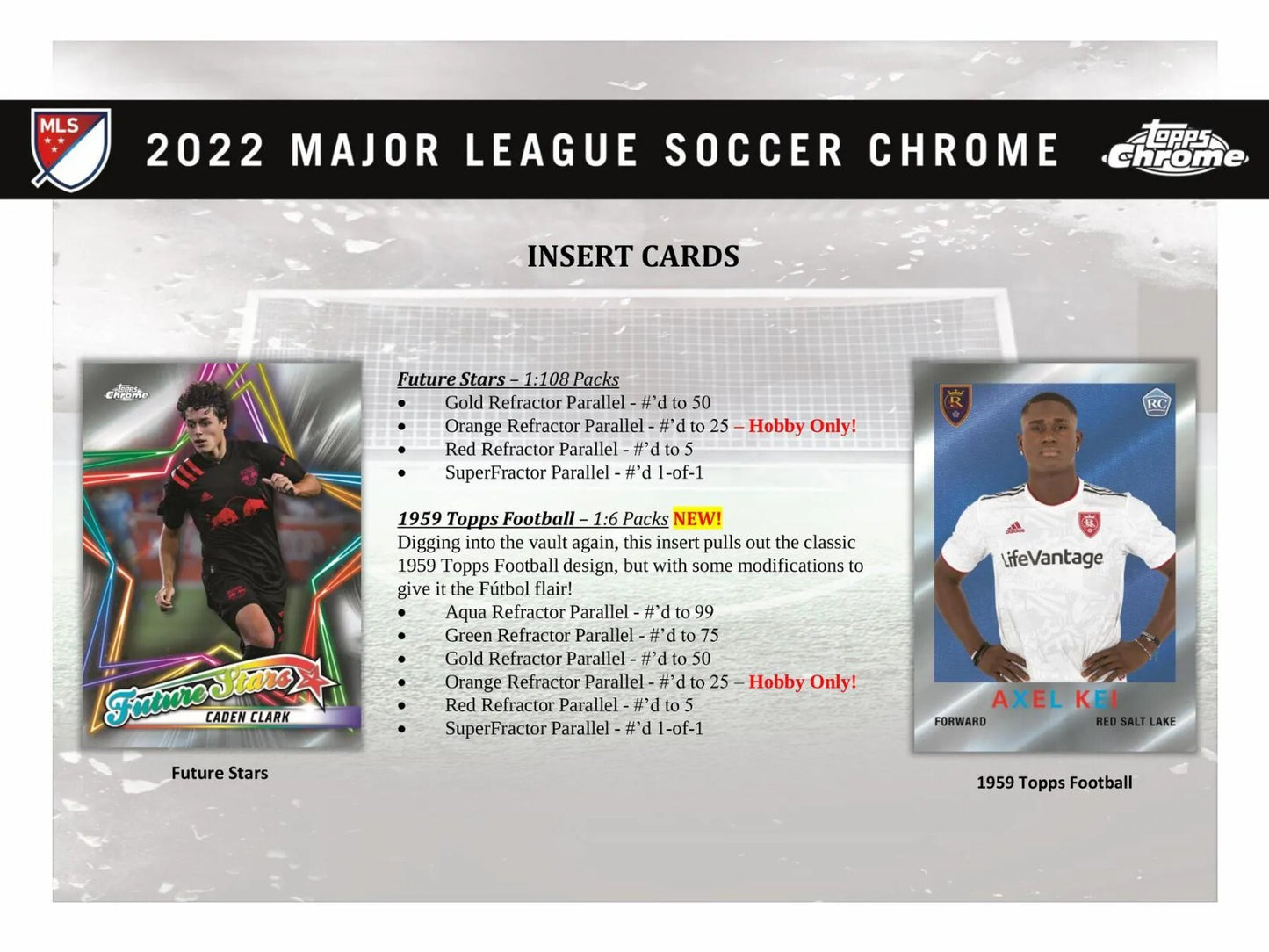 Topps MLS Chrome 2022 Hobby Box