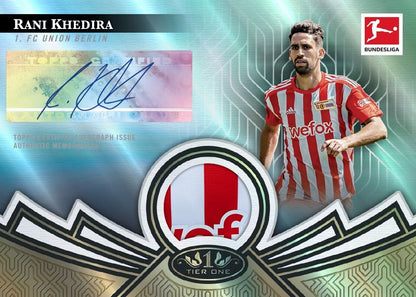 Topps Tier One Soccer Bundesliga 2023 Hobby Box