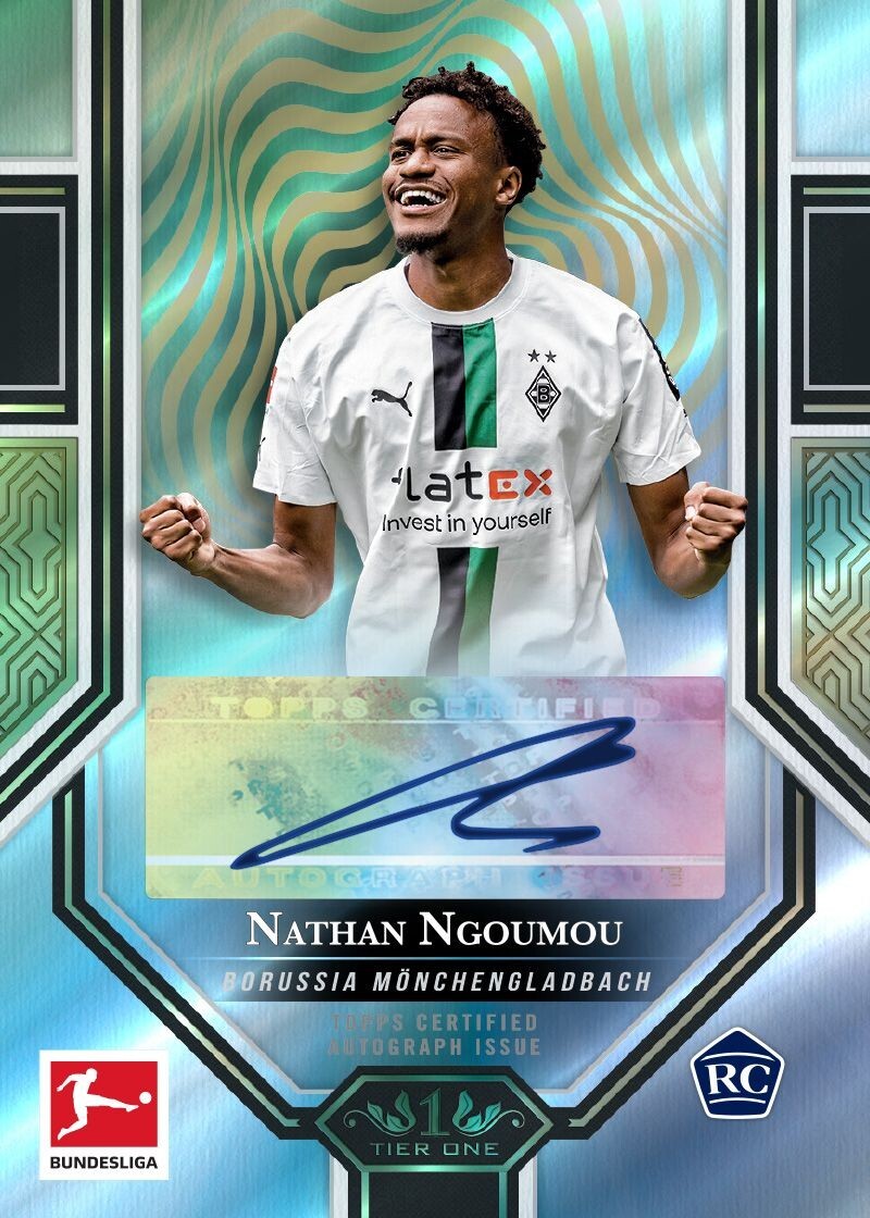 Topps Tier One Soccer Bundesliga 2023 Hobby Box