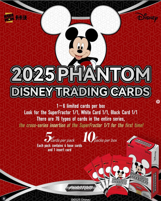 2025 KAKAWOW PHANTOM Disney Sealed New Factory Case - Pre order