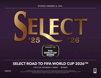 Panini Road to World Cup 2026 Soccer 2025/26 Hobby Box - Sell Sheet Page 1