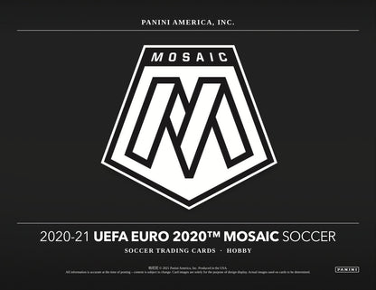 Panini Mosaic UEFA Euro 2020 Soccer 2020/21 Hobby Box - Sell Sheet Page 1