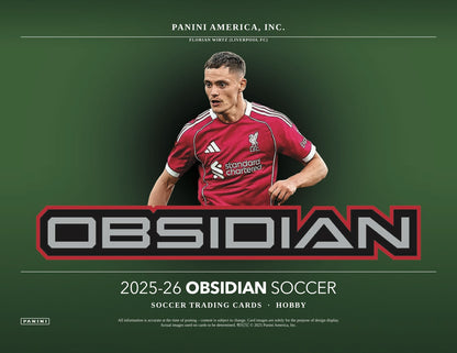 Panini Obsidian Soccer 2025/26 Hobby Box - Sell Sheet Page 1