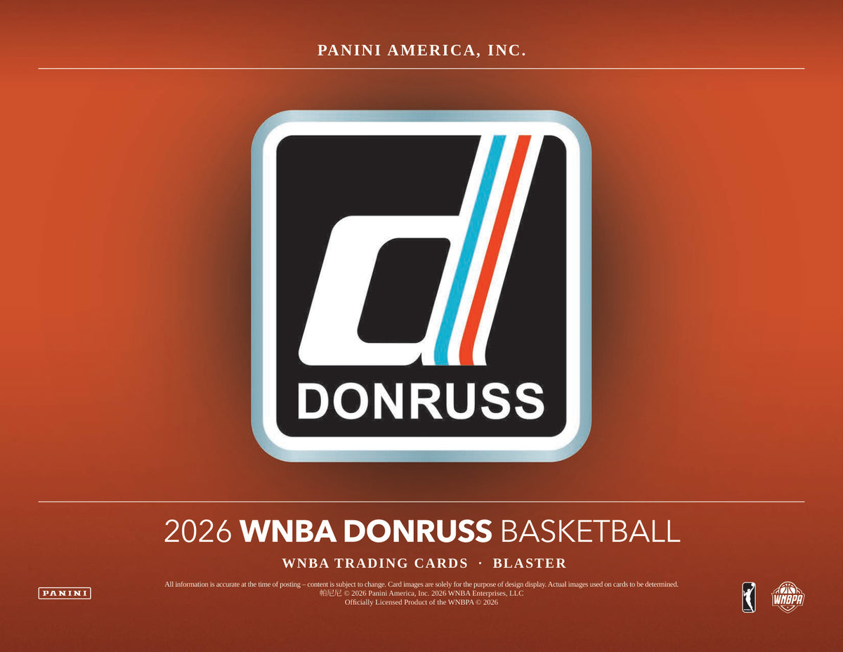 Panini Donruss WNBA Basketball 2026 Blaster Box — GTS sell sheet page 1 (manufacturer preview)