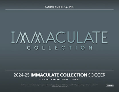 Panini Immaculate Soccer 2024/25 Hobby Box - Sell Sheet Page 1