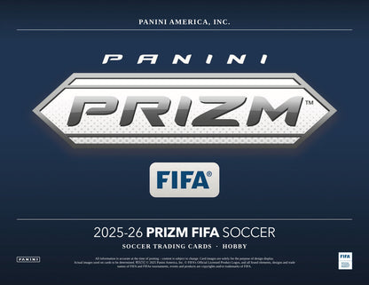 Panini Prizm FIFA 2025/26 Hobby Box - Sell Sheet Page 1