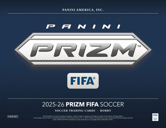 Panini Prizm FIFA 2025/26 Hobby Box - Sell Sheet Page 1