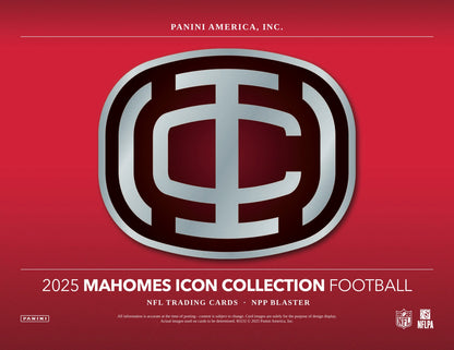 Panini Mahomes Icon Collection NFL 2025 Blaster Box - Sell Sheet Page 1