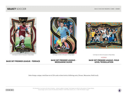 Panini Select Premier League Soccer 2024/25 Hobby Box - Sell Sheet Page 2