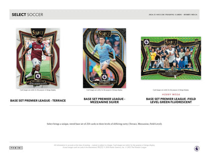 Panini EPL Soccer Hobby 2024/25 Mega Box - Sell Sheet Page 2