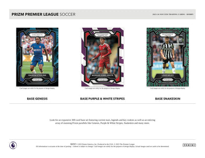 Panini Prizm Premier League Soccer 2023/24 Hobby Box - Sell Sheet Page 2