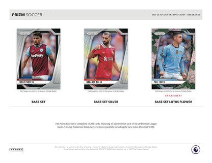 Panini Prizm Premier League Breakaway 2024/25 Case - Sell Sheet Page 2