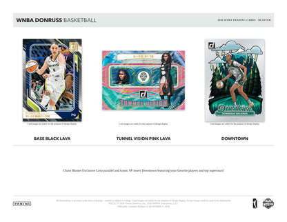 Panini Donruss WNBA Basketball 2026 Blaster Box — GTS sell sheet page 2 (manufacturer preview)
