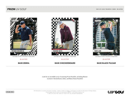 Panini Prizm Liv Golf 2025 Blaster Box - Sell Sheet Page 2