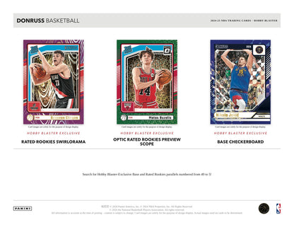 Panini Donruss NBA 2024/25 Blaster Box - Sell Sheet Page 3