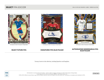 Panini Soccer 2024/25 Blaster Box Case - Sell Sheet Page 3
