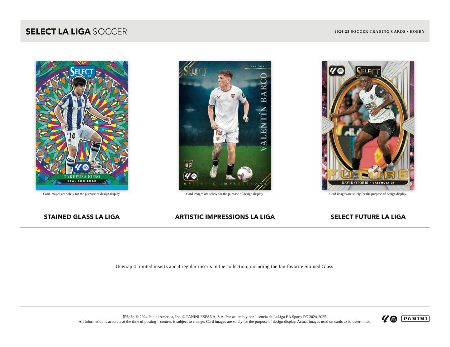 Panini La Liga Soccer 2024/25 Hobby Case - Sell Sheet Page 3