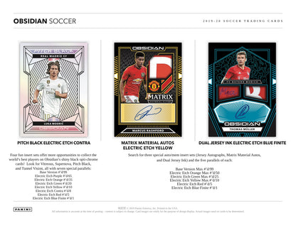 Panini Obsidian Soccer 2019/20 Hobby Box - Sell Sheet Page 3