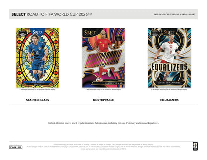 Panini Road to World Cup 2026 Soccer 2025/26 Hobby Box - Sell Sheet Page 3