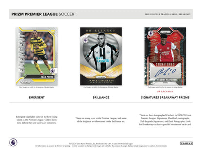 Panini Prizm Premier League 2021/22 Breakaway Box - Sell Sheet Page 3
