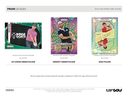 Panini Prizm Liv Golf 2025 Blaster Box - Sell Sheet Page 3