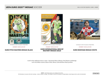 Panini Mosaic UEFA Euro 2020 Soccer 2020/21 Hobby Box - Sell Sheet Page 3
