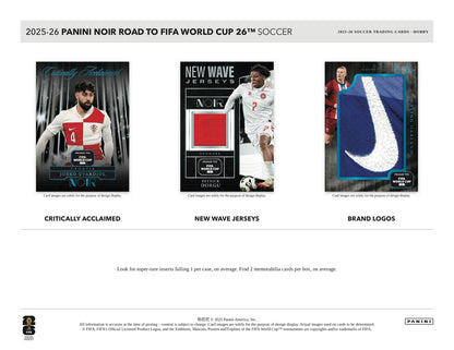 Panini Noir Road to World Cup 2026 2025/26 Hobby Box - Sell Sheet Page 4