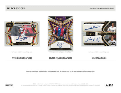 Panini La Liga Select 2025/26 Hobby Box - Sell Sheet Page 4