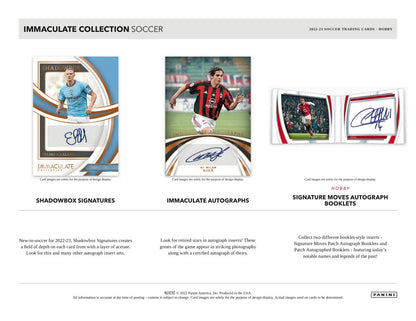 Panini Immaculate Soccer 2023/24 Case - Sell Sheet Page 4
