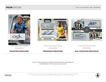 Panini Prizm Premier League Breakaway 2024/25 Case - Sell Sheet Page 4