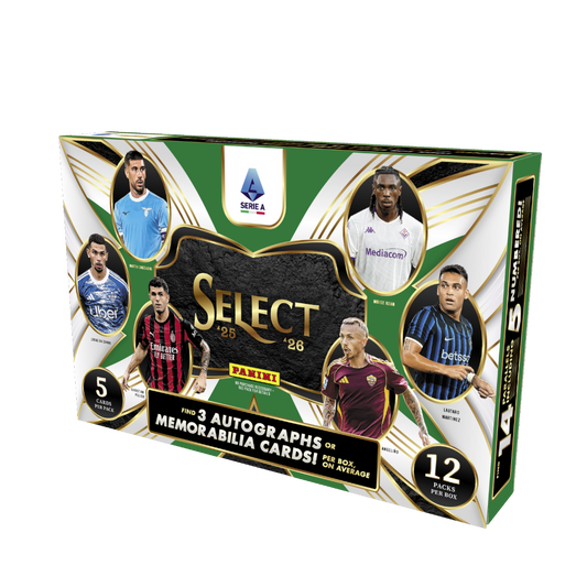 2025-26 Panini Select Serie A Soccer Hobby Box - Pre Order
