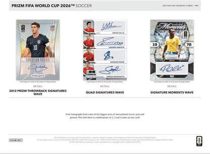 Panini Prizm FIFA World Cup 2026 Blaster Box