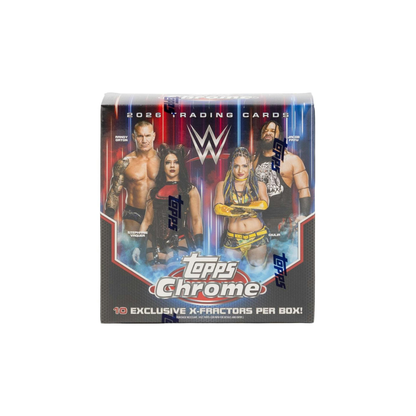Topps Chrome WWE 2026 Mega Box