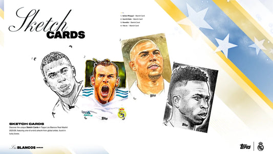 Topps Real Madrid Los Blancos 2025-26 Hobby Box - Pre Order