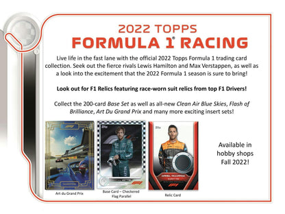 2022 Topps F1 Formula 1 Racing Hobby Box - gallery image 3