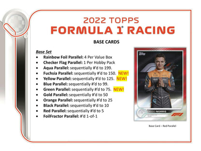 2022 Topps F1 Formula 1 Racing Hobby Box - gallery image 4
