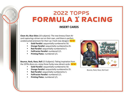 2022 Topps F1 Formula 1 Racing Hobby Box - gallery image 5