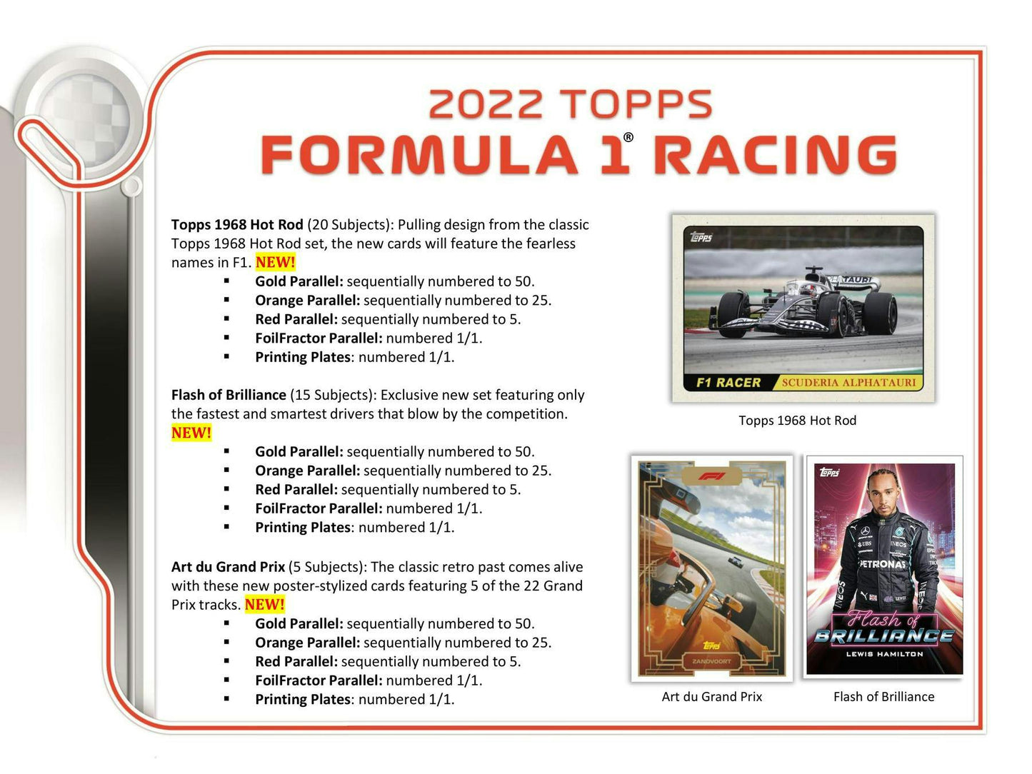 2022 Topps F1 Formula 1 Racing Hobby Box - gallery image 6