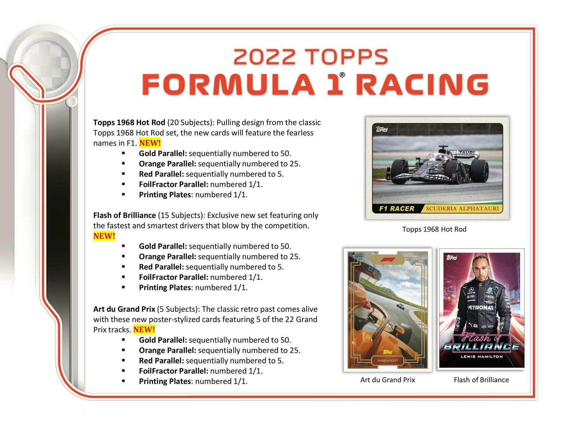 2022 Topps F1 Formula 1 Racing Hobby Box - gallery image 6