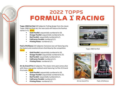 2022 Topps F1 Formula 1 Racing Hobby Box - gallery image 6