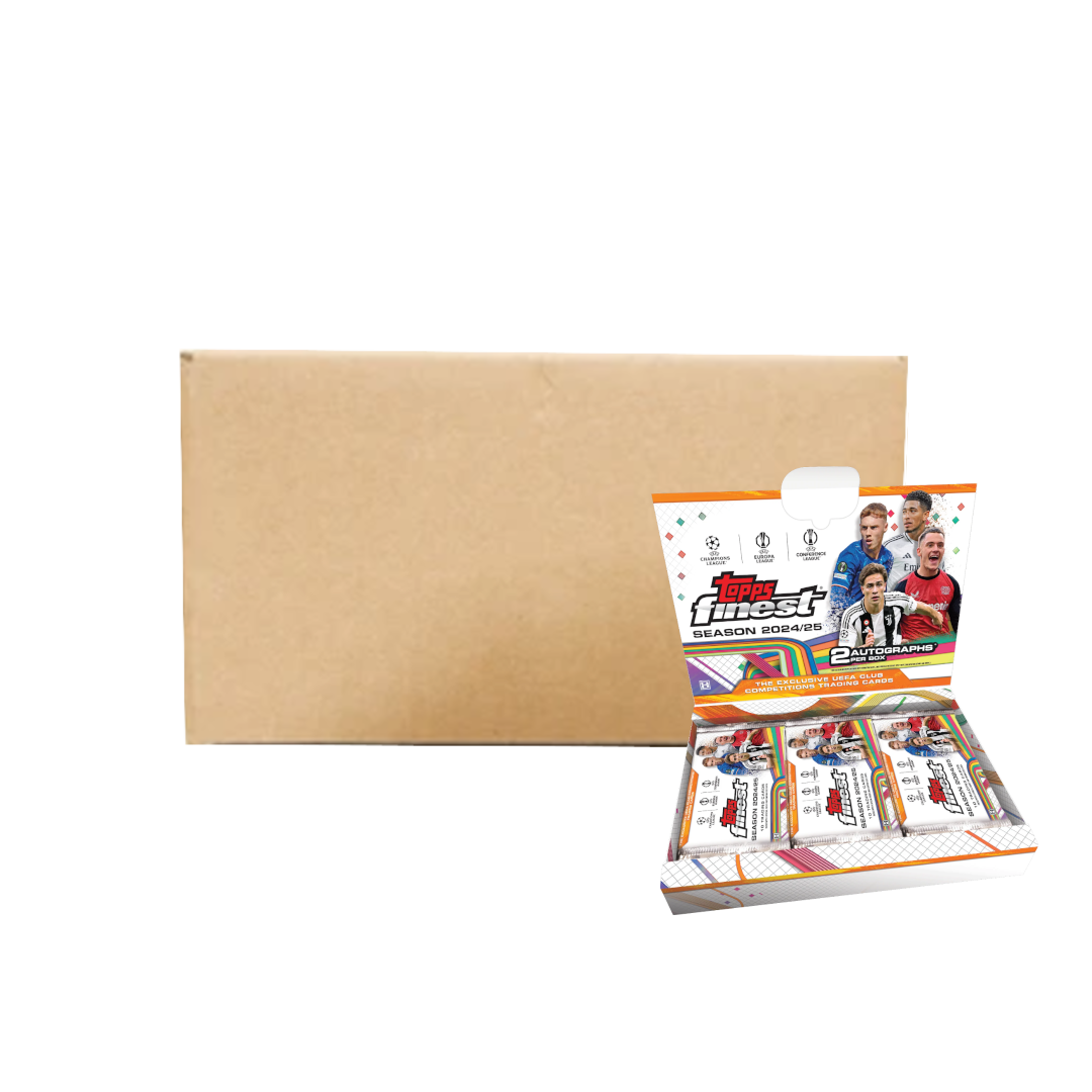 Topps Finest UEFA Club Competitions 2024/25 Hobby Case