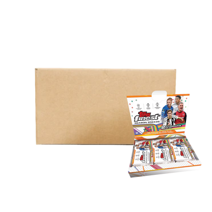 Topps Finest UEFA Club Competitions 2024/25 Hobby Case
