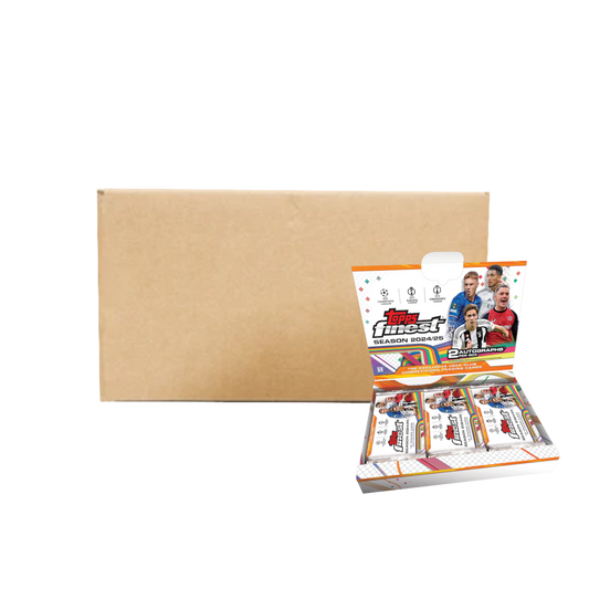 2024/25 Topps Finest UEFA Club Competitions Hobby Case