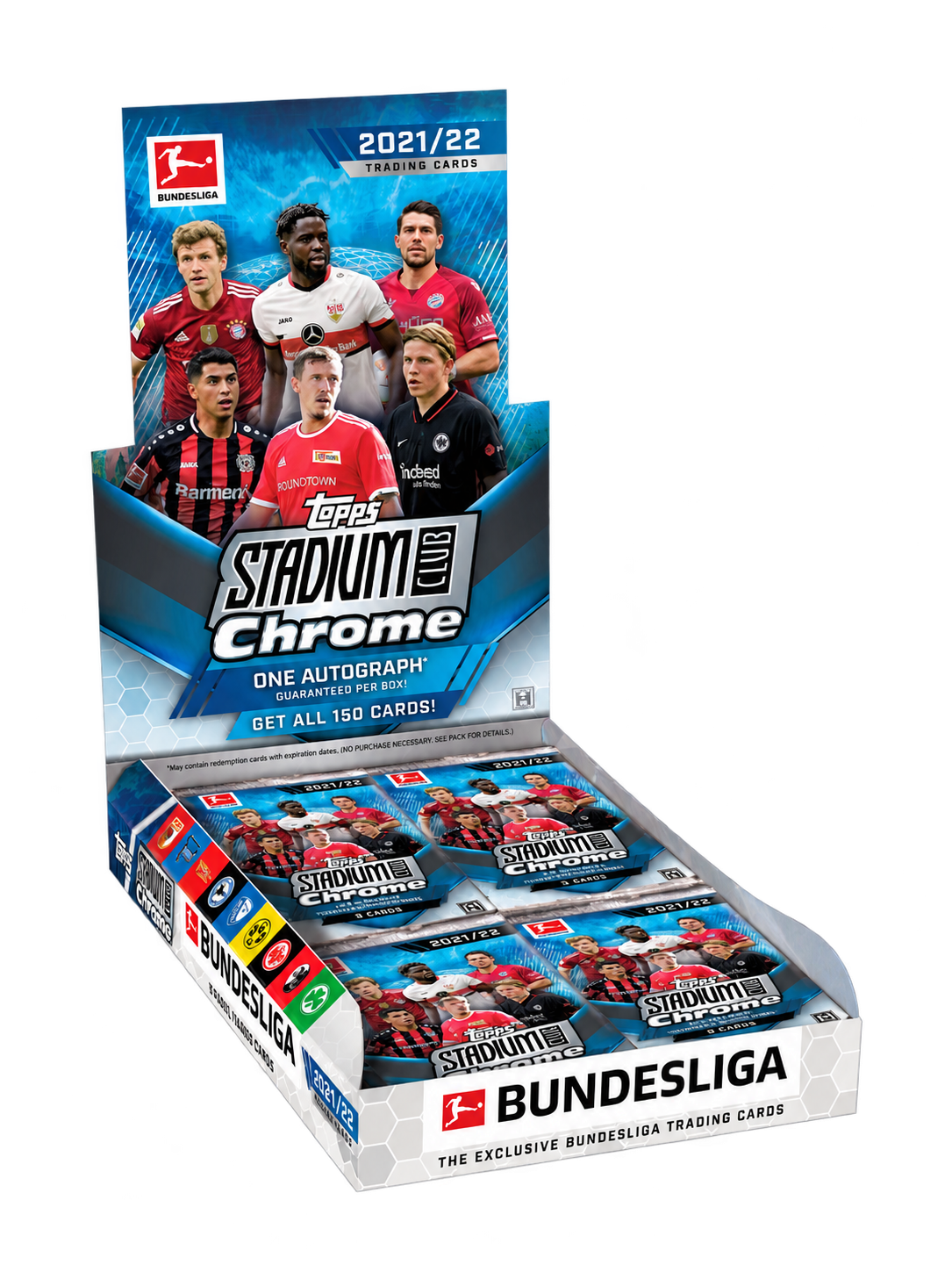 Topps Stadium Club Chrome Bundesliga 2021/22 Hobby Box