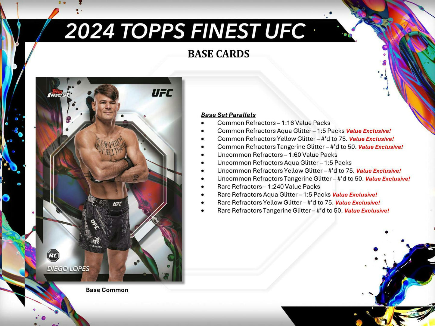 2024 Topps UFC Finest Blaster Box - gallery image 3