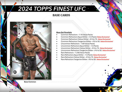 2024 Topps UFC Finest Blaster Box - gallery image 3